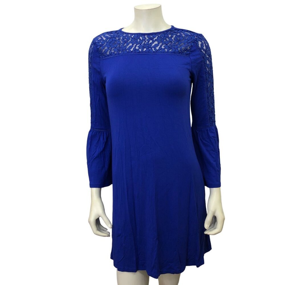 CUPIO BELL SLEEVE SHIFT DRESS SZ‎ SM